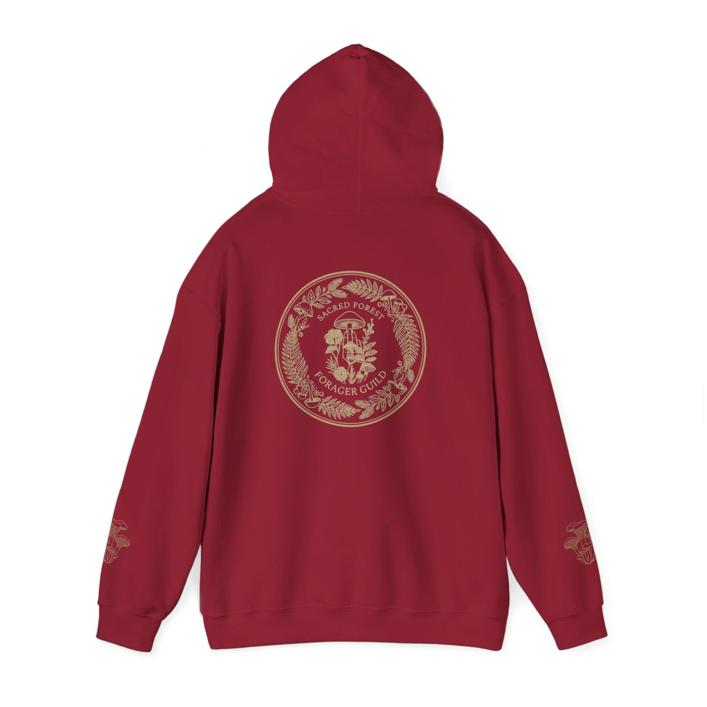 SACRED FOREST FORAGER GUILD — CHANTERELLE EDITION HOODIE