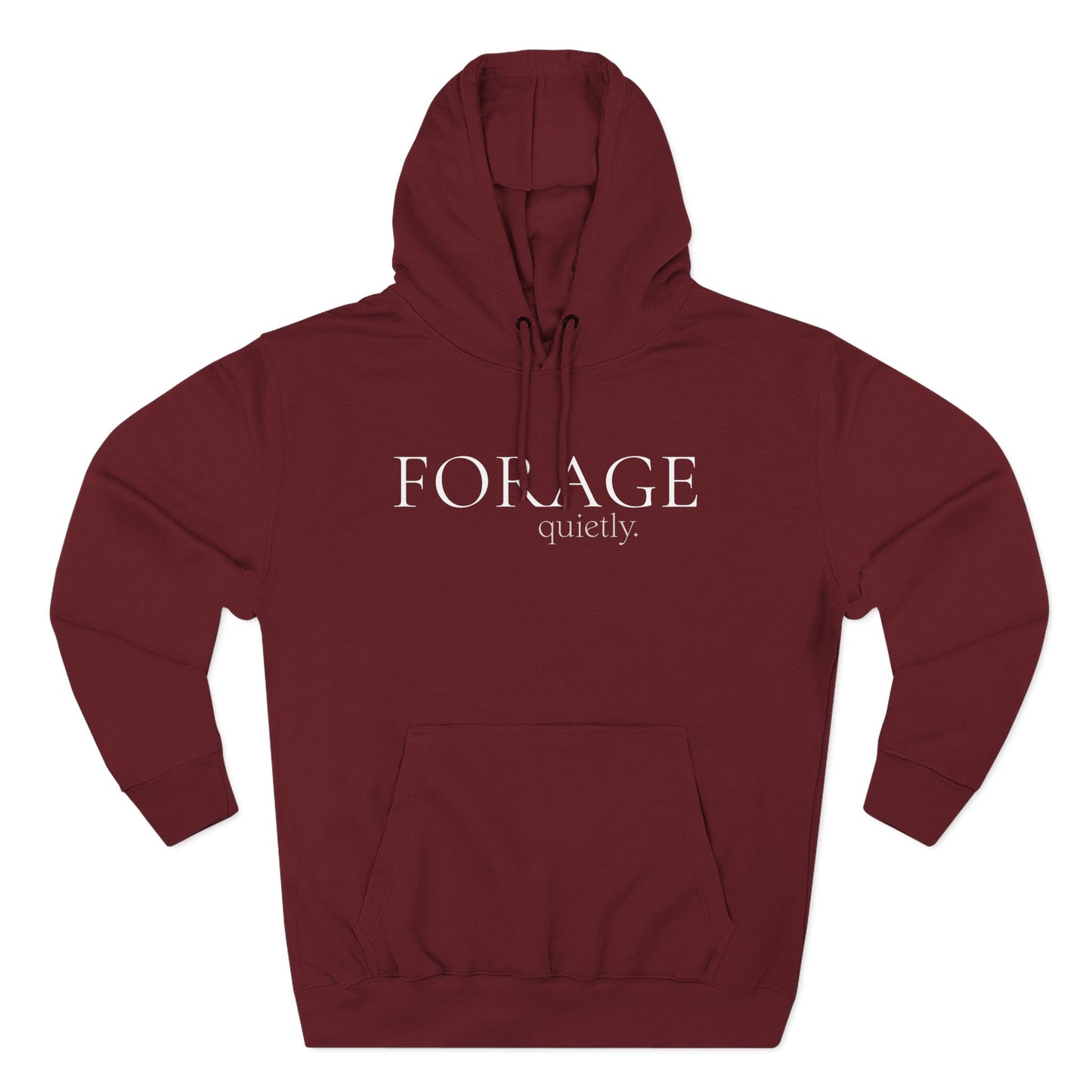 FORAGE Quietly Hoodie — "Wild Food Society" Collection