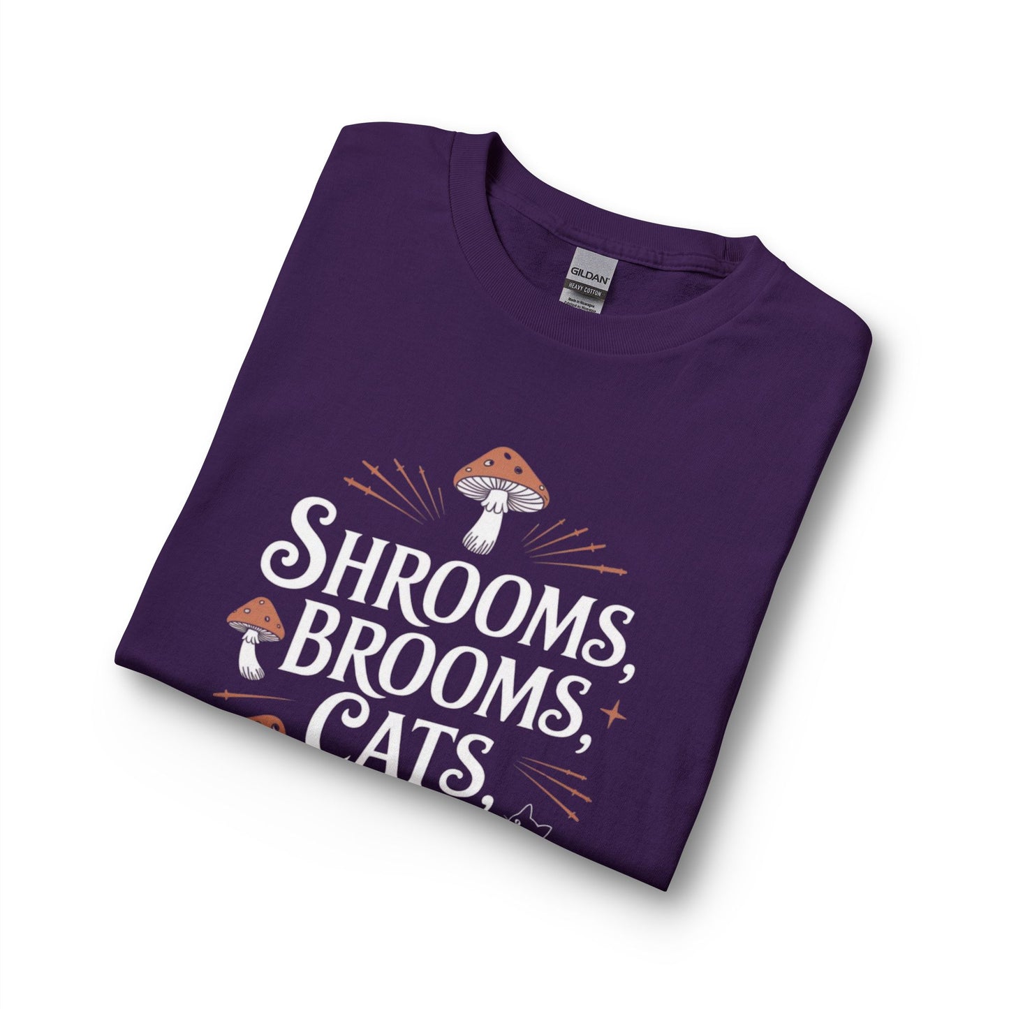 Shrooms, Brooms, Cats & Stuff Long Sleeve Shirt