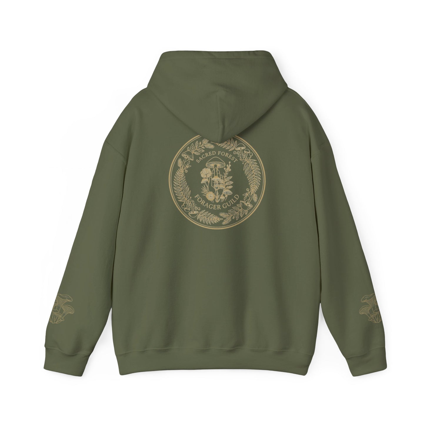 SACRED FOREST FORAGER GUILD — CHANTERELLE EDITION HOODIE