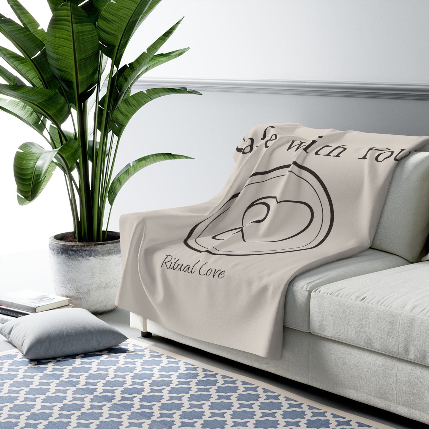 Safe With You — "Ritual Love Collection" Sherpa Blanket