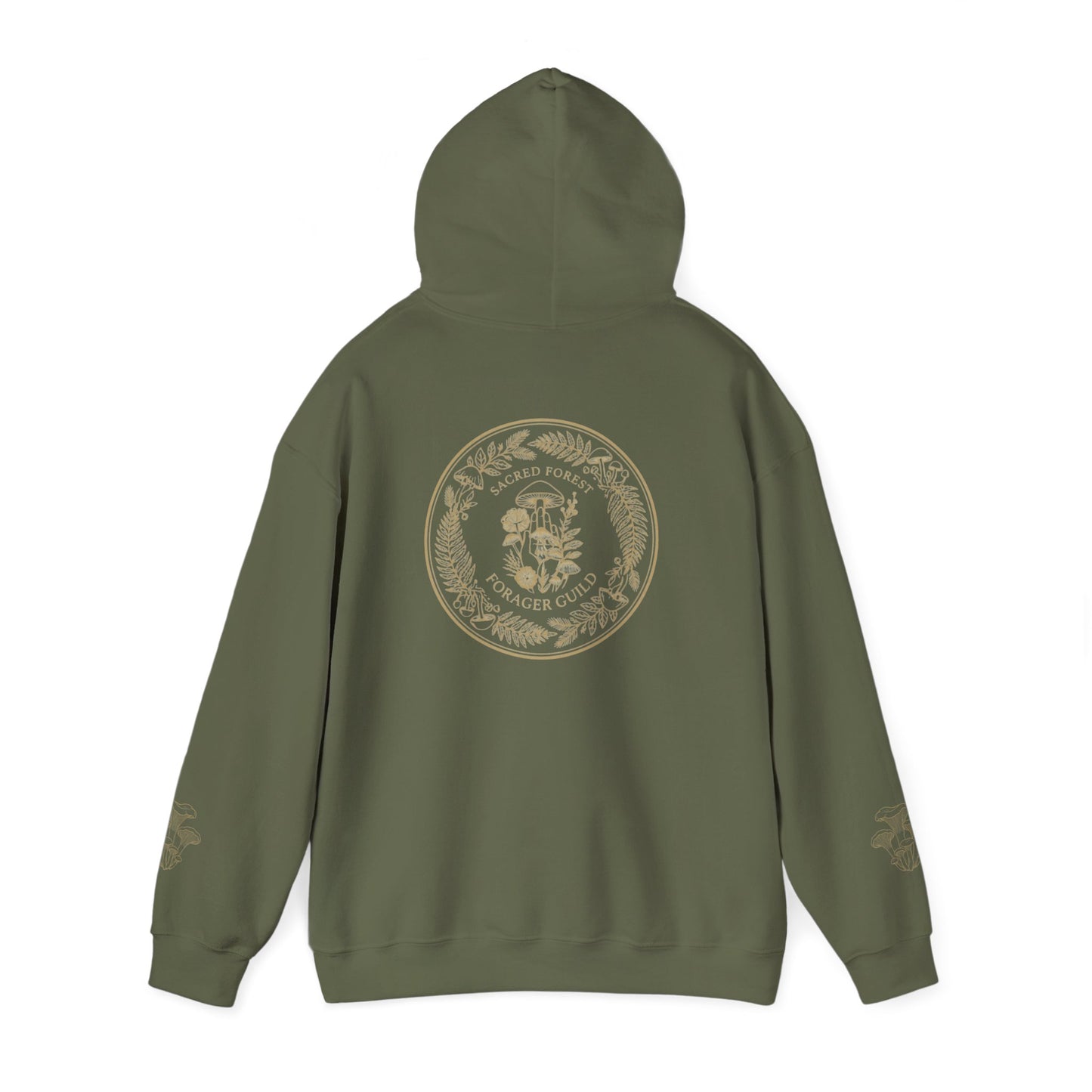 SACRED FOREST FORAGER GUILD — CHANTERELLE EDITION HOODIE