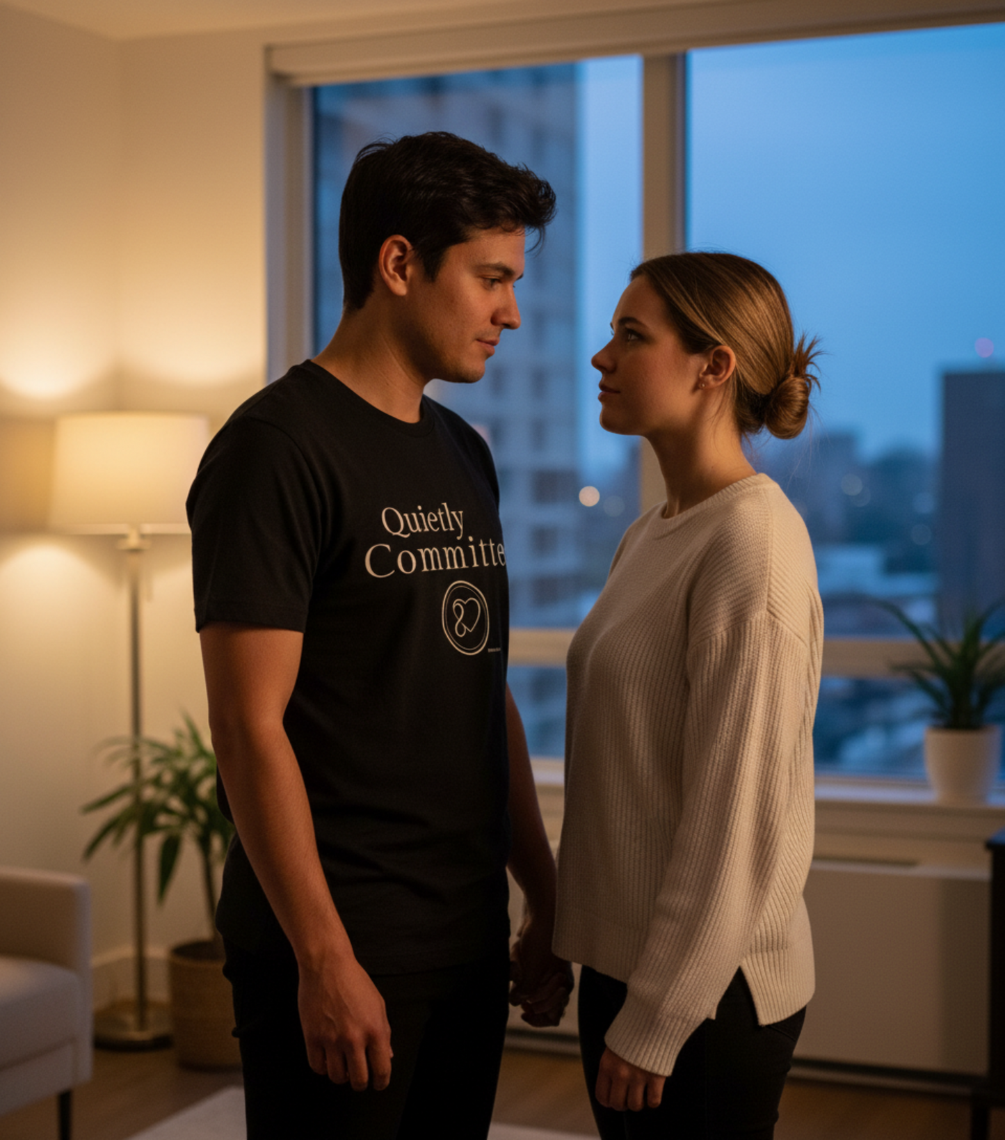 "Quietly Committed" T-Shirt — Ritual Love Collection