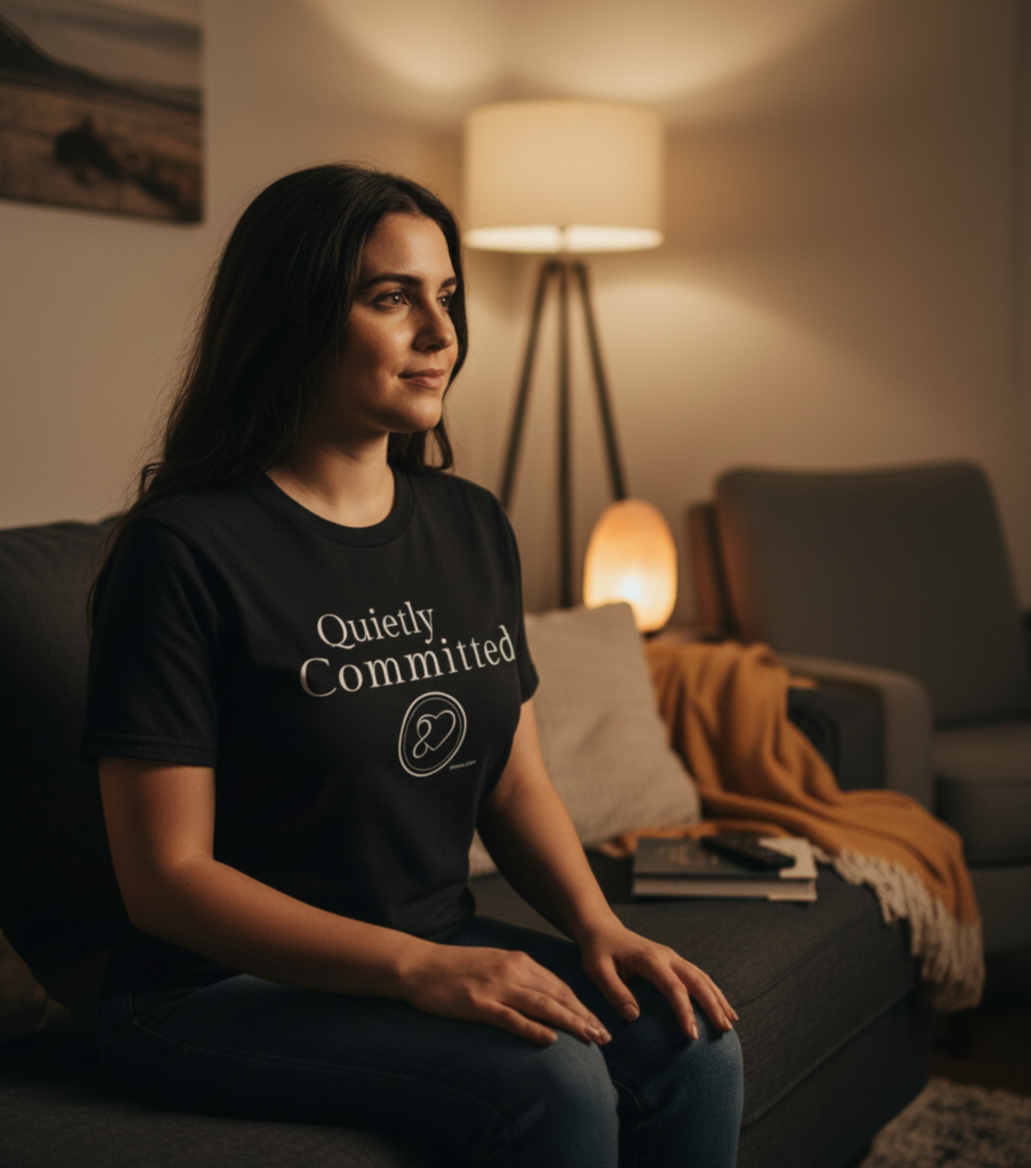 "Quietly Committed" T-Shirt — Ritual Love Collection