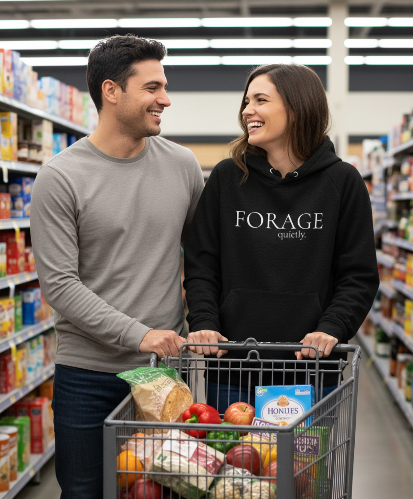 FORAGE Quietly Hoodie — "Wild Food Society" Collection