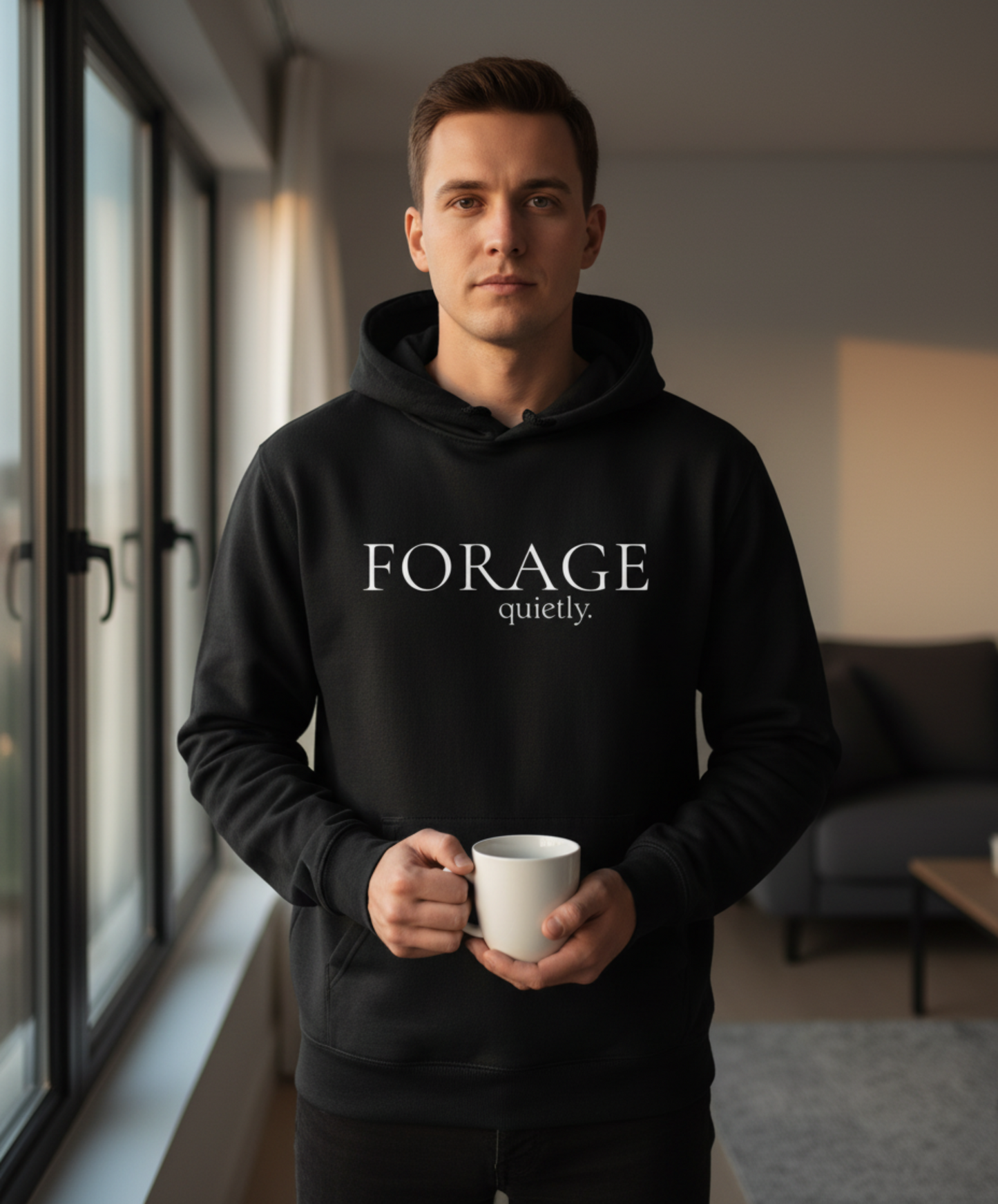 FORAGE Quietly Hoodie — "Wild Food Society" Collection