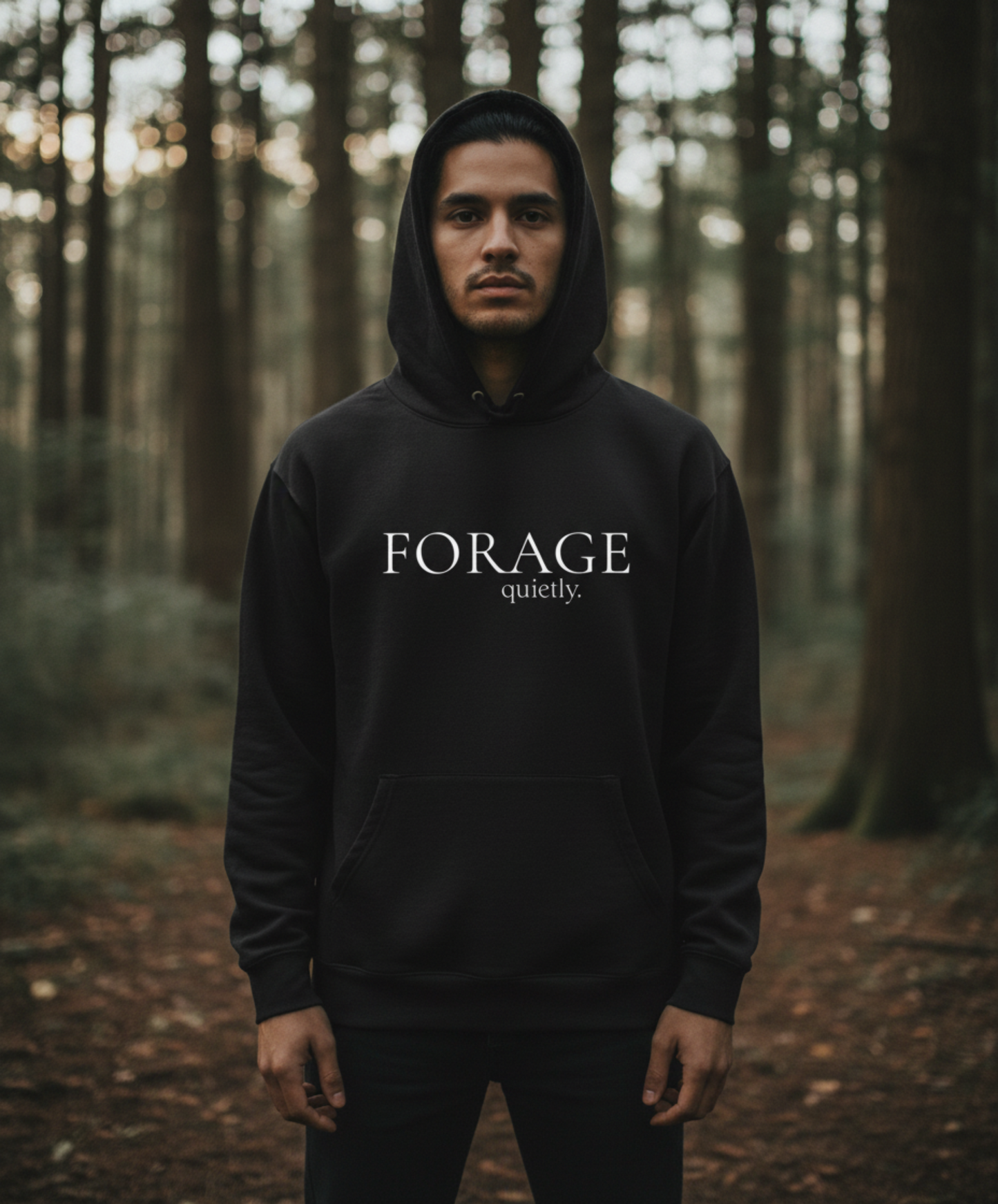 FORAGE Quietly Hoodie — "Wild Food Society" Collection
