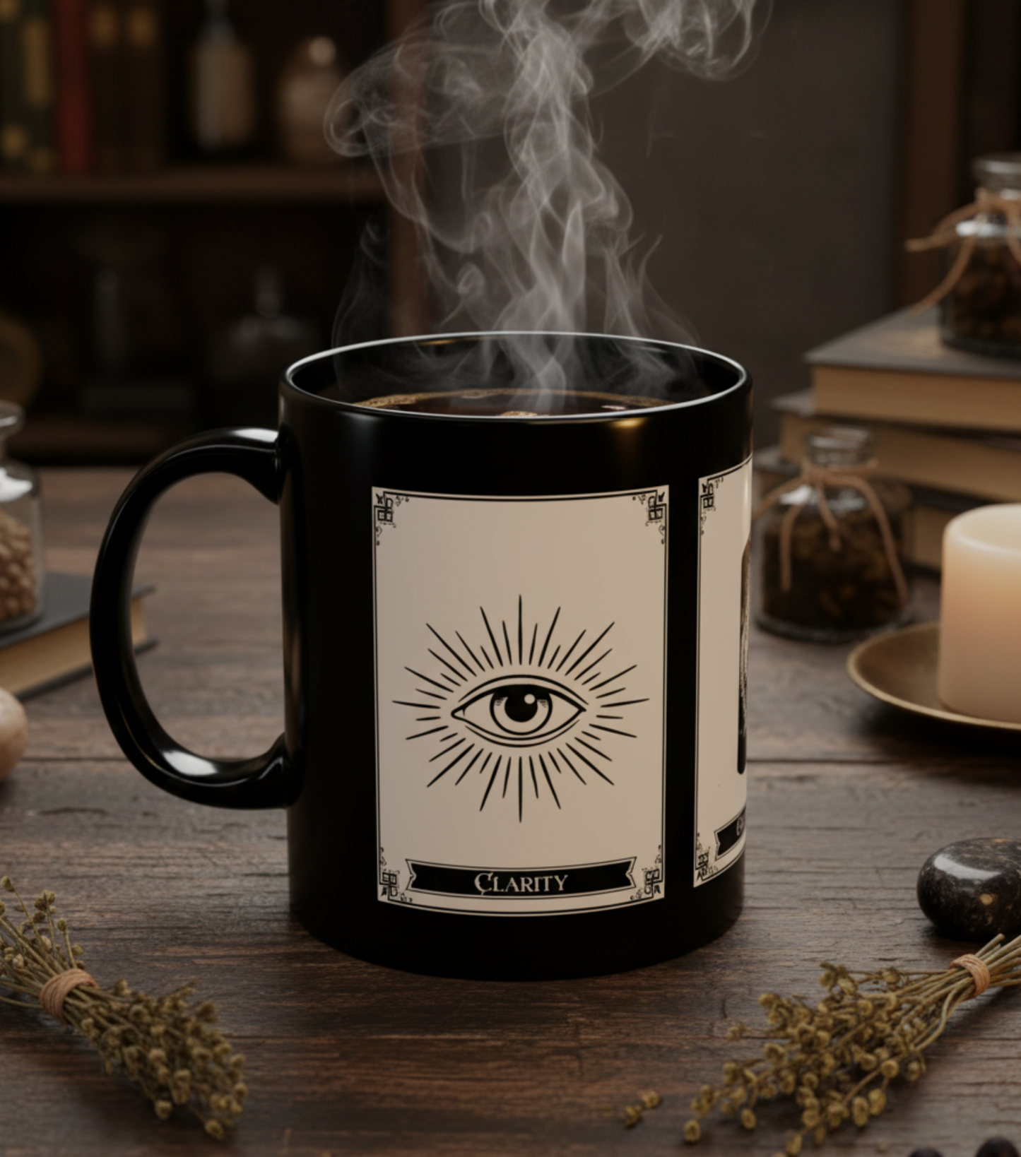 Morning Anchor Ritual Mug - "Clarity · Steadiness · Presence"