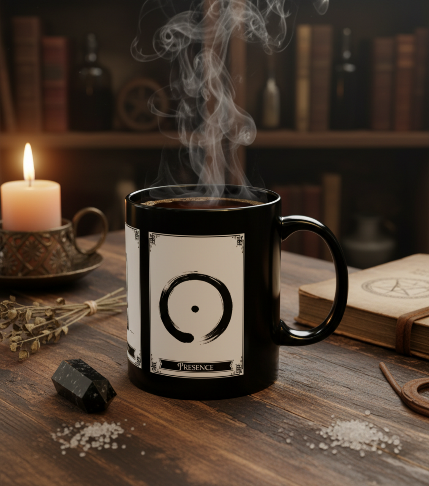 Morning Anchor Ritual Mug - "Clarity · Steadiness · Presence"