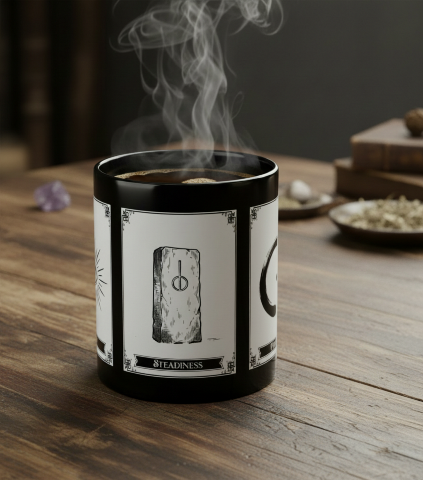 Morning Anchor Ritual Mug - "Clarity · Steadiness · Presence"