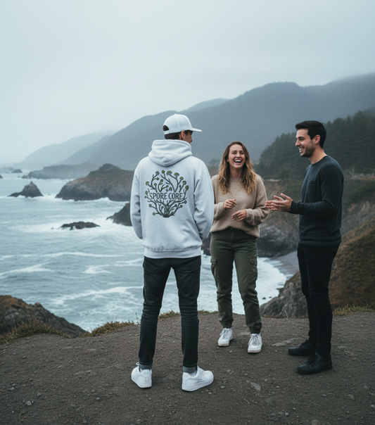 “Spore Core” Hoodie | Wild Food Society Forager Hoodie