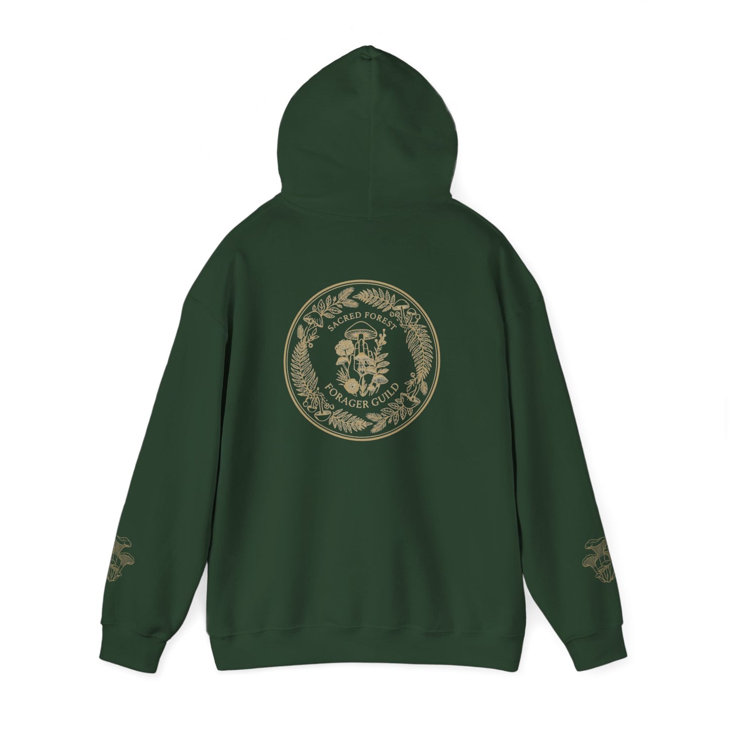 SACRED FOREST FORAGER GUILD — CHANTERELLE EDITION HOODIE