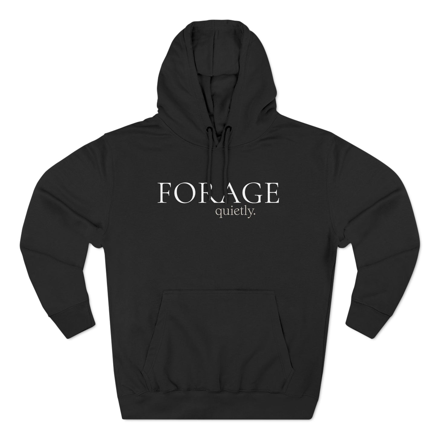FORAGE Quietly Hoodie — "Wild Food Society" Collection