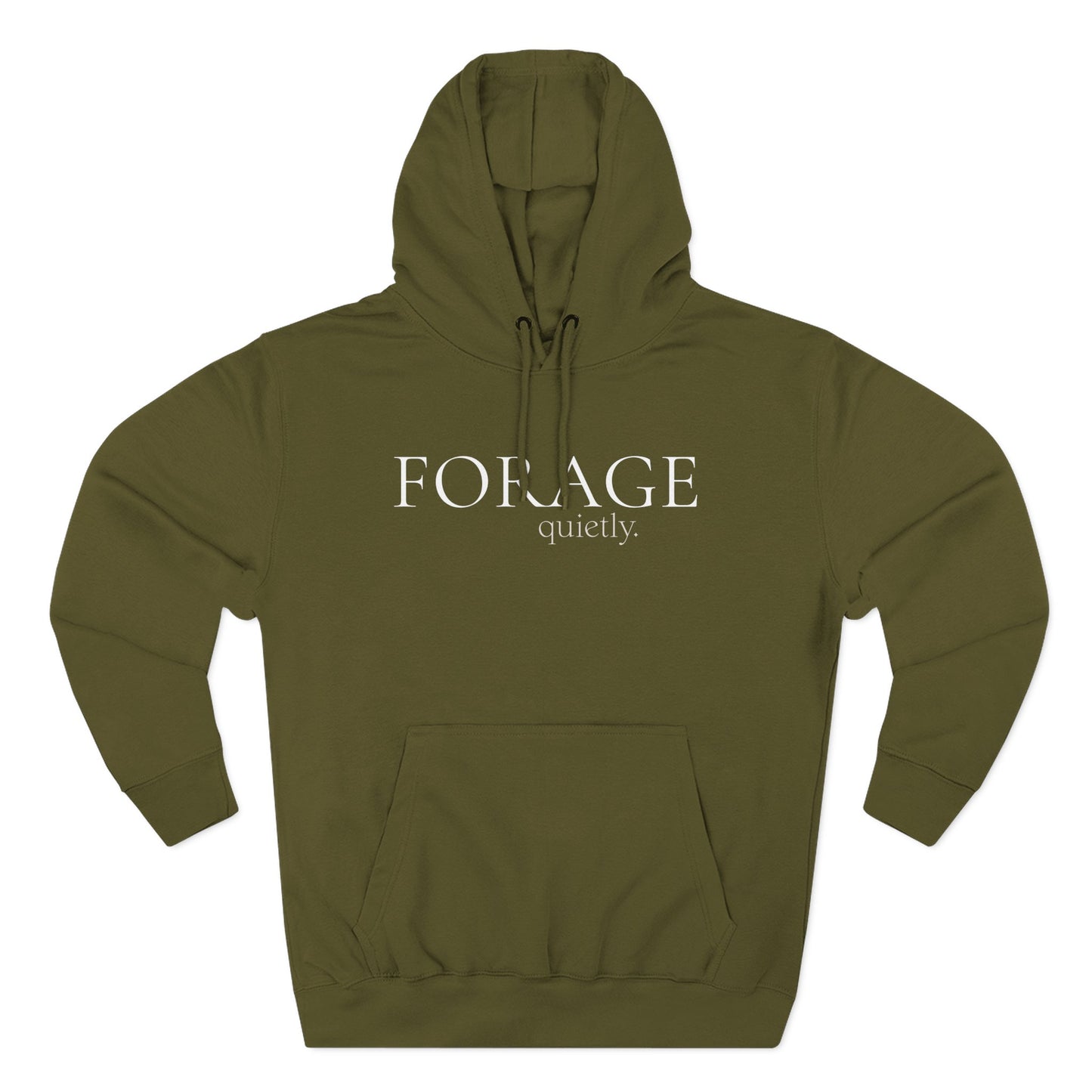 FORAGE Quietly Hoodie — "Wild Food Society" Collection