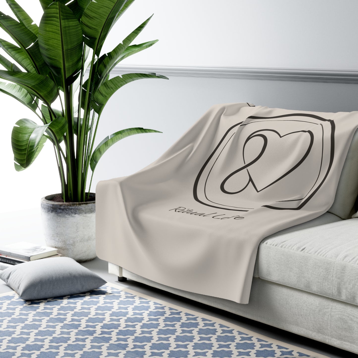 Safe With You — "Ritual Love Collection" Sherpa Blanket