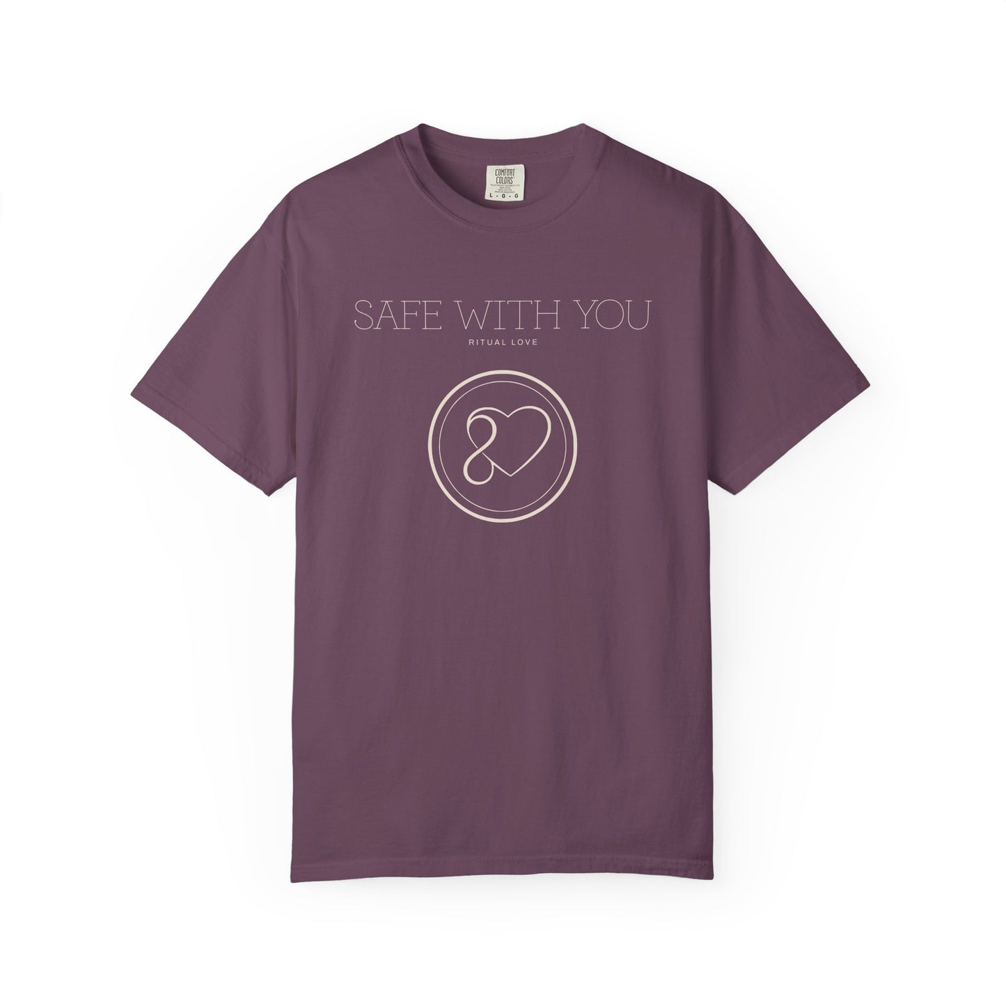 "Safe With You T-Shirt" — Ritual Love Collection