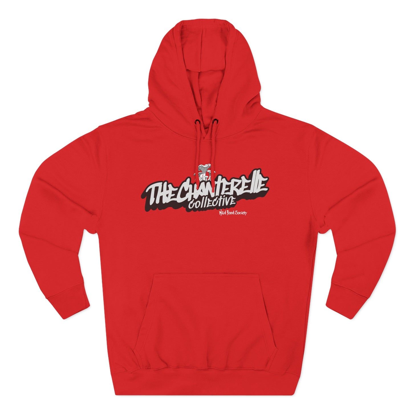 The Chanterelle Collective Hoodie — Wild Food Society Collection (Dark Color Vibe)