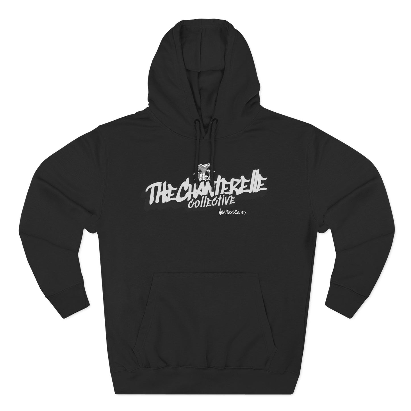 The Chanterelle Collective Hoodie — Wild Food Society Collection (Dark Color Vibe)