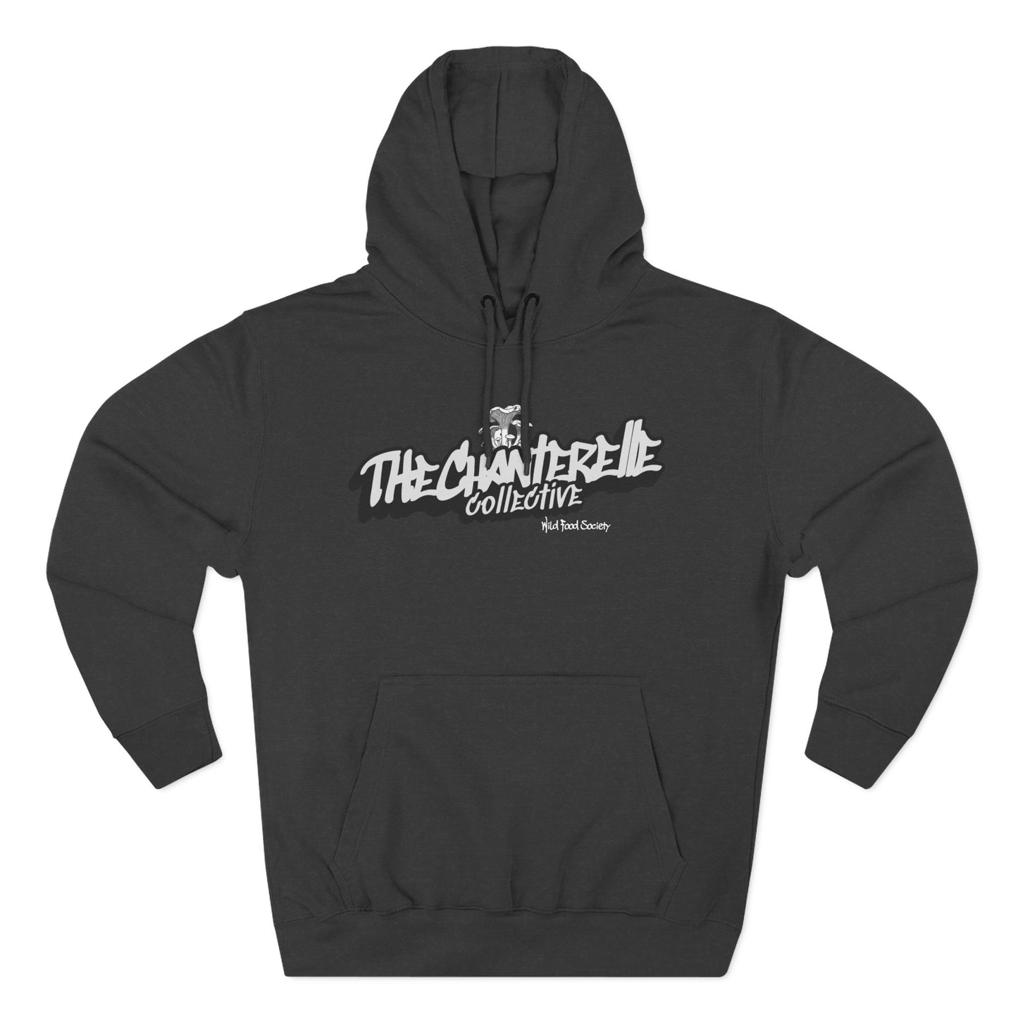 The Chanterelle Collective Hoodie — Wild Food Society Collection (Dark Color Vibe)